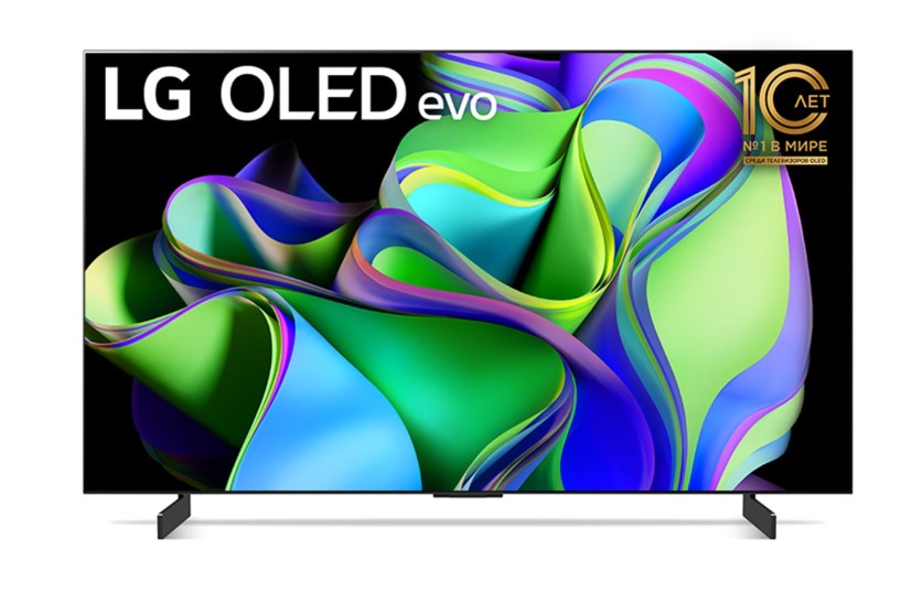 Телевизор LG OLED42C3RLA Logo, черный