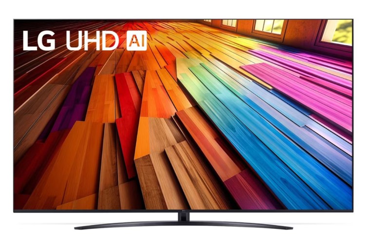 Телевизор LG 86UT81006LA Logo, черный
