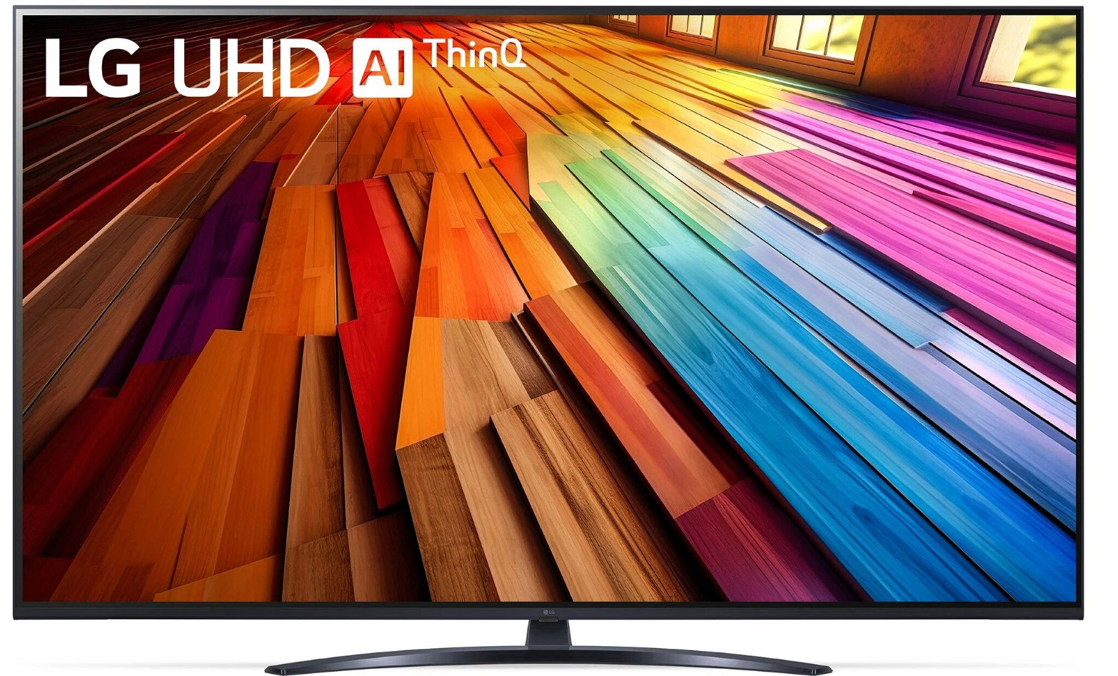 Телевизор LG 65UT81009LB, Logo, черный