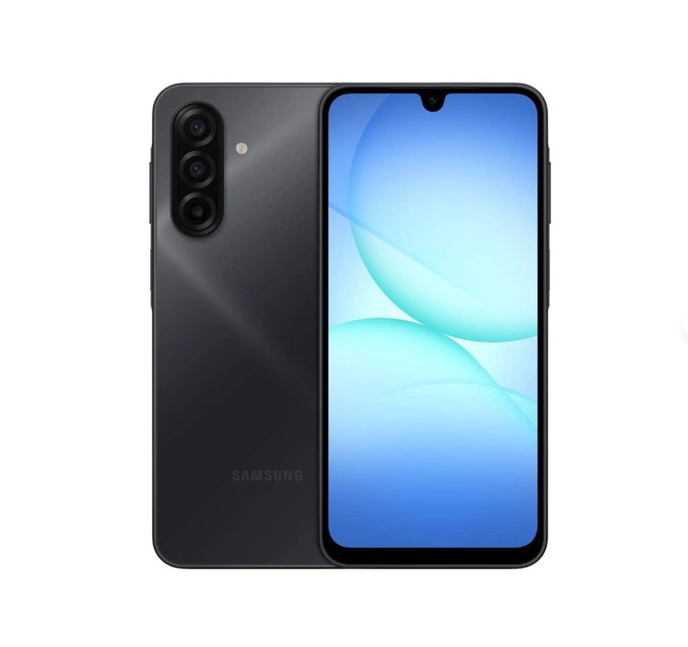 Smartfon Samsung A17 6/128 GB Black, Logo