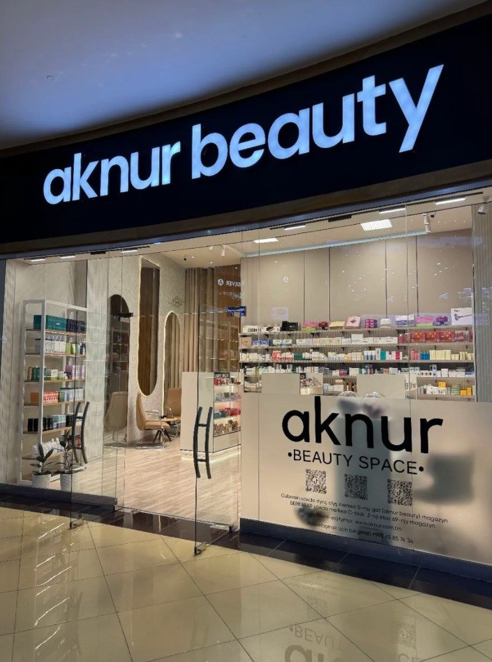 dükan "Aknur beauty" (Berkarar SDAM)